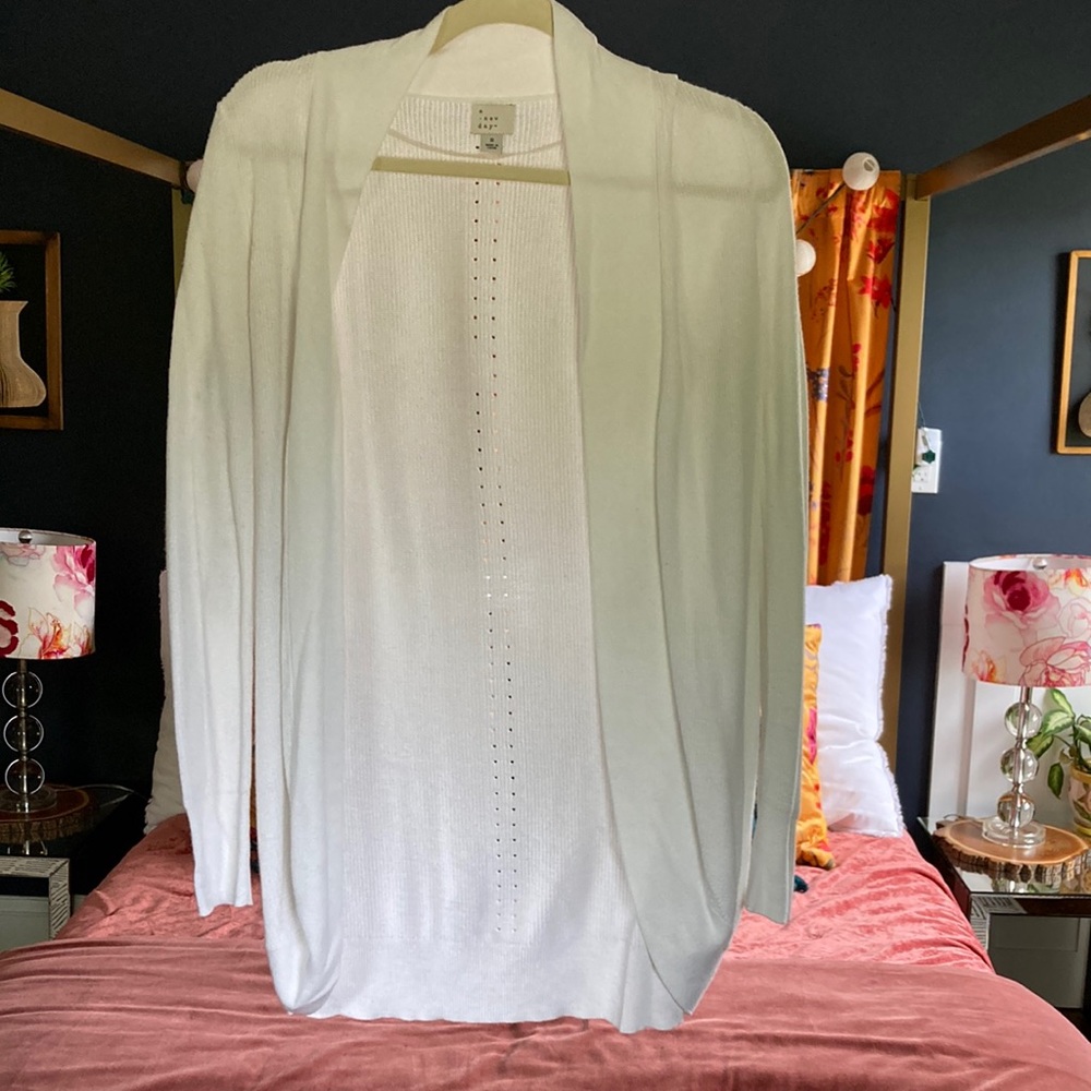 A new day open front cardigan